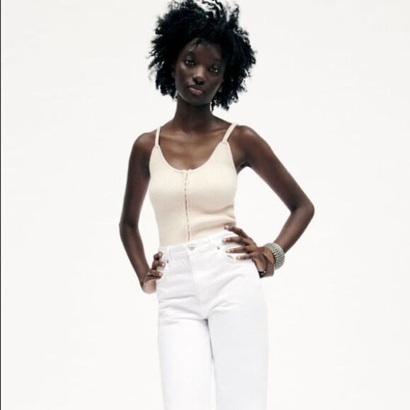 ✨Zara Knit Corset Top✨ - Picture 1 of 9